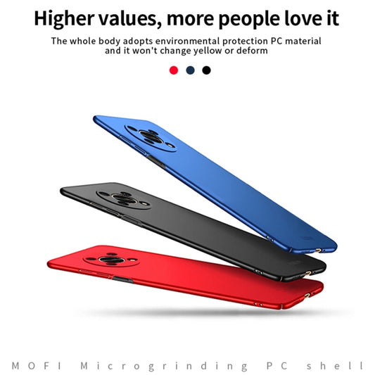 For Honor X30 5G MOFI Frosted PC Ultra-thin Hard Case(Blue) - Honor Cases by MOFI | Online Shopping UK | buy2fix