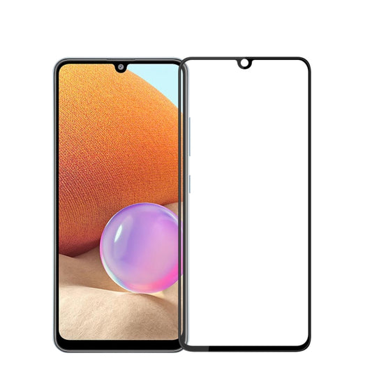 For Samsung Galaxy A33 5G PINWUYO 9H 3D Explosion-proof Tempered Glass Full Film(Black) - Galaxy Tempered Glass by PINWUYO | Online Shopping UK | buy2fix