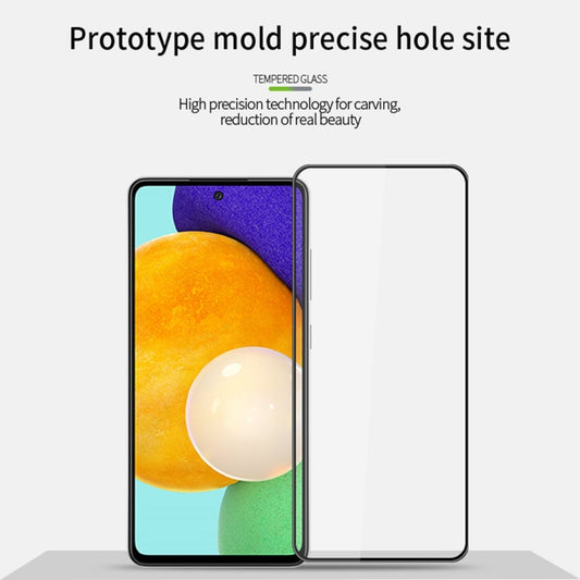 For Samsung Galaxy A53 5G PINWUYO 9H 3D Explosion-proof Tempered Glass Full Film(Black) - Galaxy Tempered Glass by PINWUYO | Online Shopping UK | buy2fix