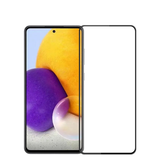 For Samsung Galaxy A73 5G PINWUYO 9H 3D Explosion-proof Tempered Glass Full Film(Black) - Galaxy Tempered Glass by PINWUYO | Online Shopping UK | buy2fix