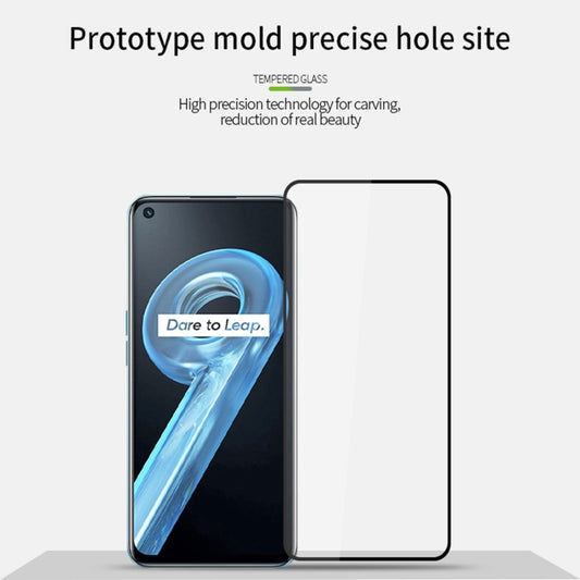 For OPPO Realme 9i / 9 Pro PINWUYO 9H 2.5D Full Screen Tempered Glass Film(Black) - Realme Tempered Glass by PINWUYO | Online Shopping UK | buy2fix