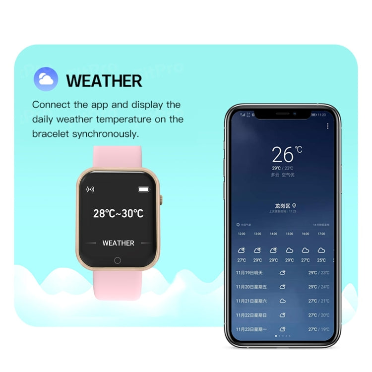 D20L 1.3 inch IP67 Waterproof Color Screen Smart Watch(Black) by buy2fix