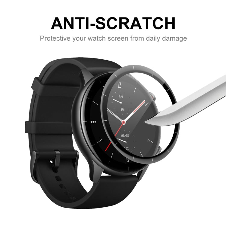 1 PC ENKAY 3D Full Coverage Soft PC Edge + PMMA HD Screen Protector Film For Amazfit GTR 3 - Screen Protector by ENKAY | Online Shopping UK | buy2fix