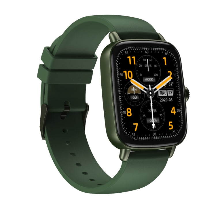 AW18 1.69inch Color Screen Smart Watch, Support Bluetooth Call / Heart Rate Monitoring(Green) by buy2fix