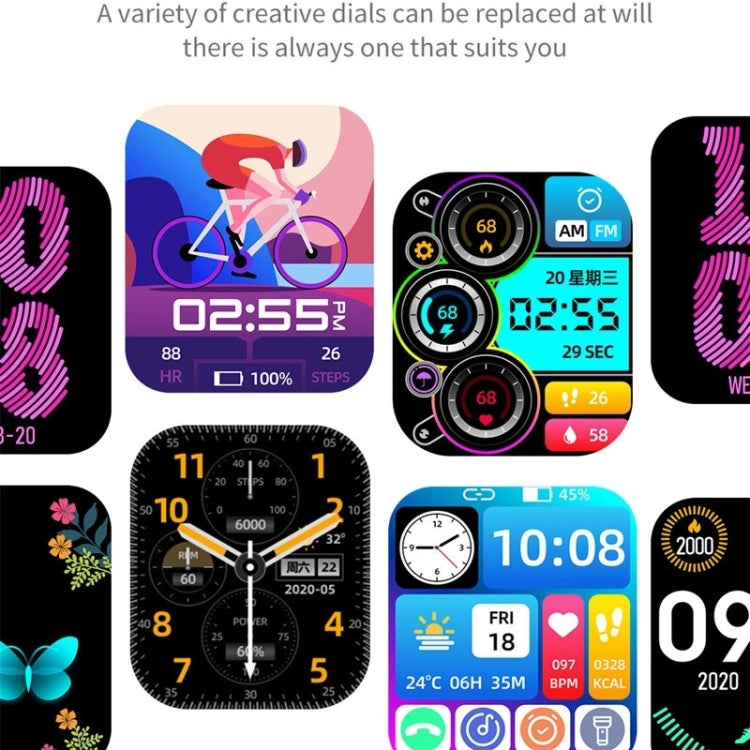 AW18 1.69inch Color Screen Smart Watch, Support Bluetooth Call / Heart Rate Monitoring(Green) by buy2fix