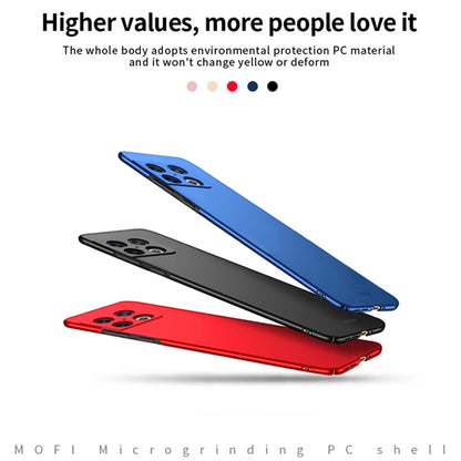 For OnePlus 10 Pro MOFI Frosted PC Ultra-thin Hard Phone Case(Blue) - OnePlus Cases by MOFI | Online Shopping UK | buy2fix