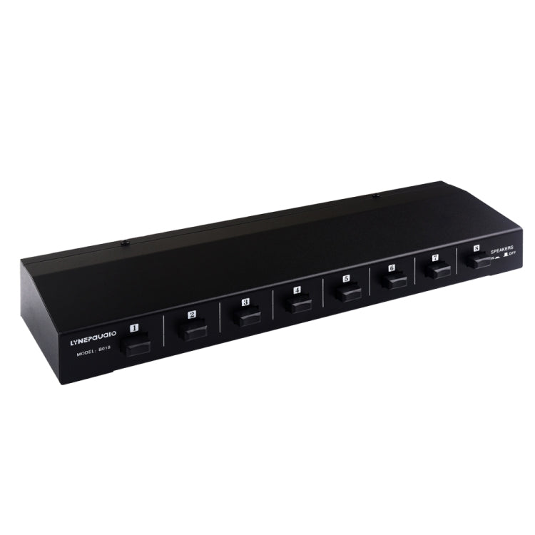 100W 1 In 8 Out Power Amplifier Box Distribute Switcher Loudspeaker -  by buy2fix | Online Shopping UK | buy2fix