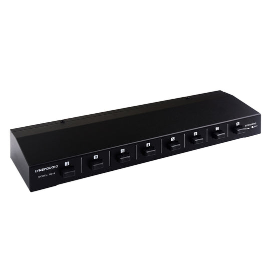 100W 1 In 8 Out Power Amplifier Box Distribute Switcher Loudspeaker -  by buy2fix | Online Shopping UK | buy2fix