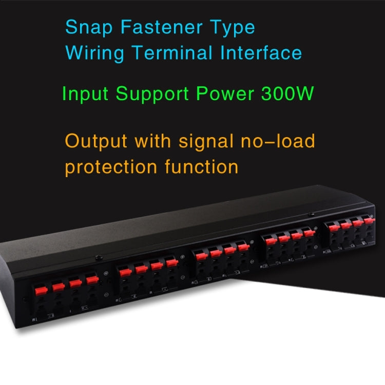 100W 2 In 8 Out Power Amplifier Loudspeaker Box Switcher -  by buy2fix | Online Shopping UK | buy2fix