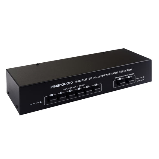 6 In 2 Out 300W Power Amplifier Switcher Loudspeaker Switch Distribute Device -  by buy2fix | Online Shopping UK | buy2fix