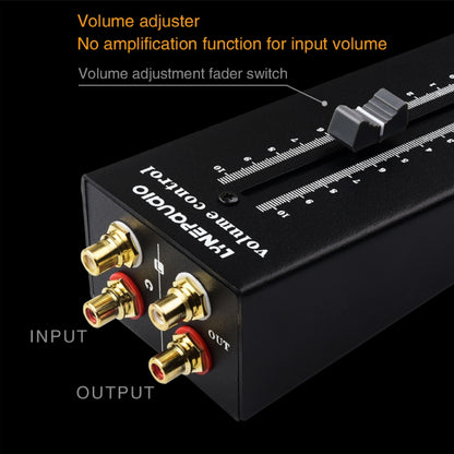 Passive Preamp Source Loudspeaker Box RCA No Power Volume Adjustment Controller -  by buy2fix | Online Shopping UK | buy2fix