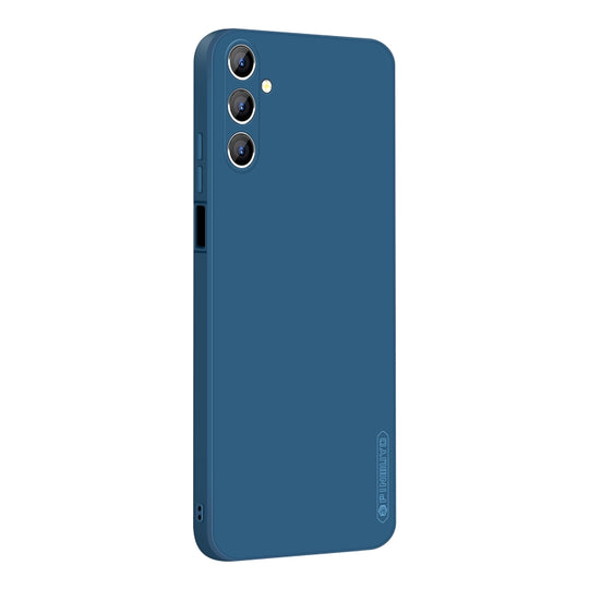 For Samsung Galaxy A13 5G PINWUYO Sense Series Liquid Silicone TPU Phone Case(Blue)