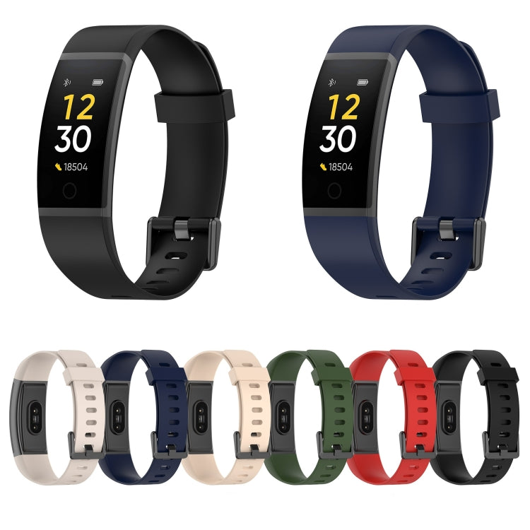 8-shape Silicone Watch Band for Realme Band RMA199(Blue) - Watch Bands by buy2fix | Online Shopping UK | buy2fix