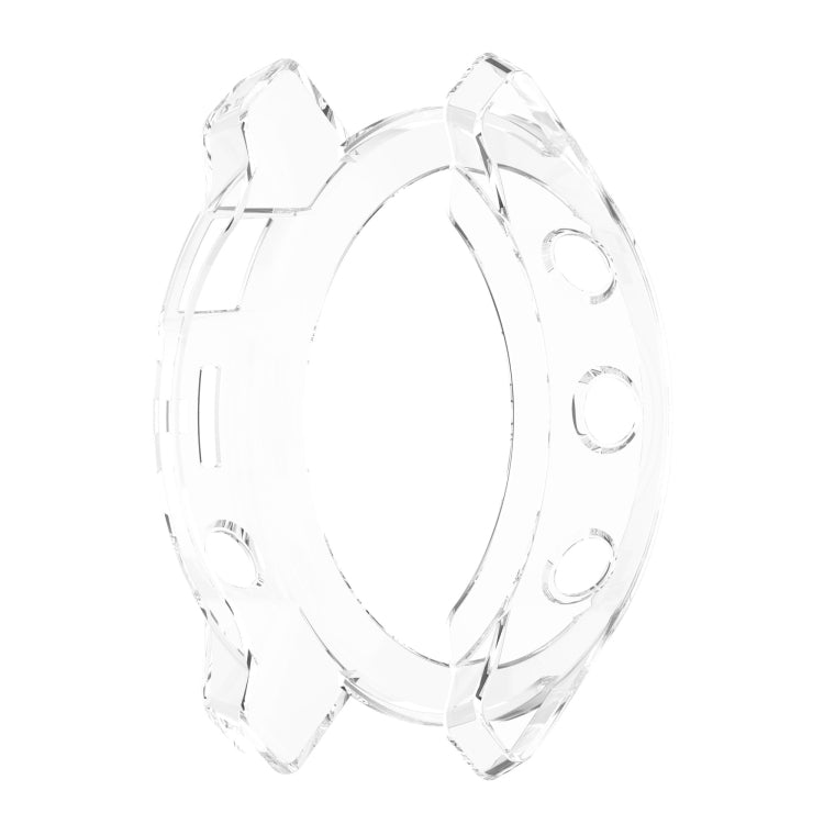 For Garmin Epix Gen2 Non-full Coverage Hollow TPU Watch Case(Transparent White) - Watch Cases by buy2fix | Online Shopping UK | buy2fix
