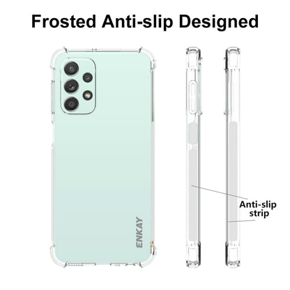 For Samsung Galaxy A23 ENKAY Clear TPU Shockproof Case by ENKAY