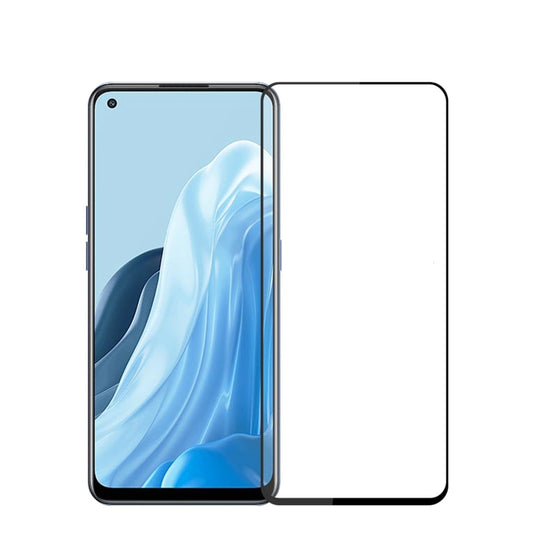 For OPPO Find X5 Lite / Reno7 5G PINWUYO 9H 2.5D Full Screen Tempered Glass Film(Black) - Others by PINWUYO | Online Shopping UK | buy2fix