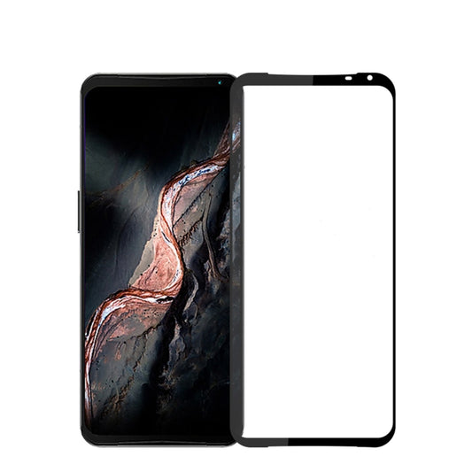 For Lenovo Legion Y90 PINWUYO 9H 2.5D Full Screen Tempered Glass Film(Black) - For Lenovo by PINWUYO | Online Shopping UK | buy2fix