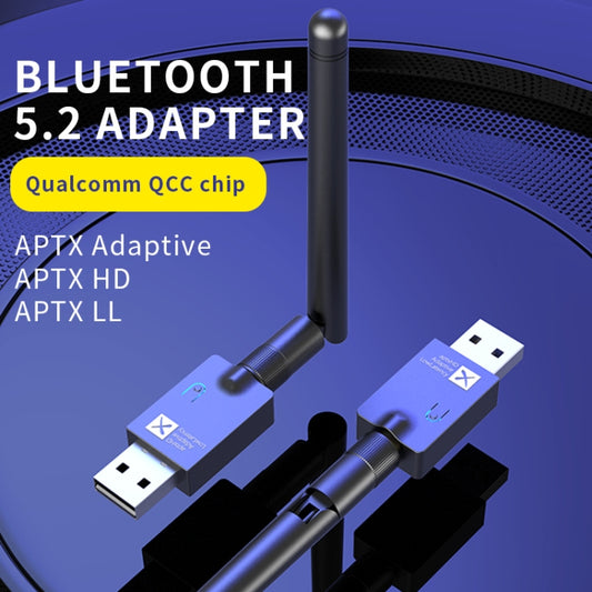 YET-T10 QCC5.2 Qualcomm Low latency Bluetooth Audio Transmitter Support Aptx - Audio Receiver Transmitter by buy2fix | Online Shopping UK | buy2fix