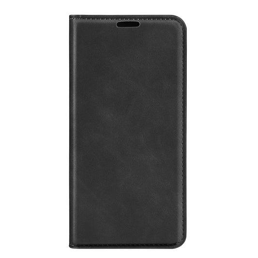 For OPPO Realme GT Neo 3 Retro-skin Magnetic Suction Leather Phone Case(Black) - Realme Cases by buy2fix | Online Shopping UK | buy2fix