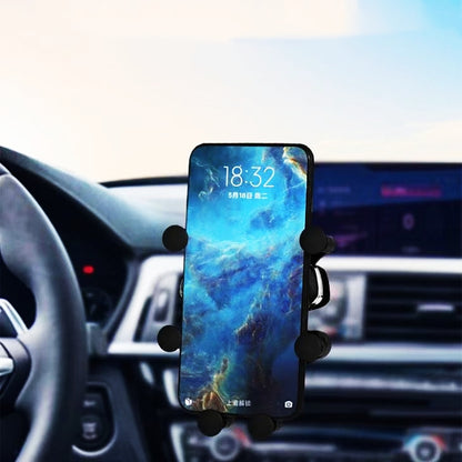 Car Air Outlet Gravity Six-point Linkage Mobile Phone Bracket - Universal Car Holders by buy2fix | Online Shopping UK | buy2fix