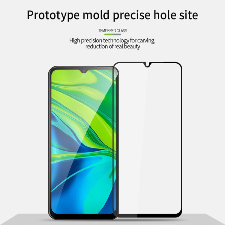For Xiaomi Redmi 10 5G MOFI 9H 2.5D Full Screen Tempered Glass Film(Black) -  by MOFI | Online Shopping UK | buy2fix