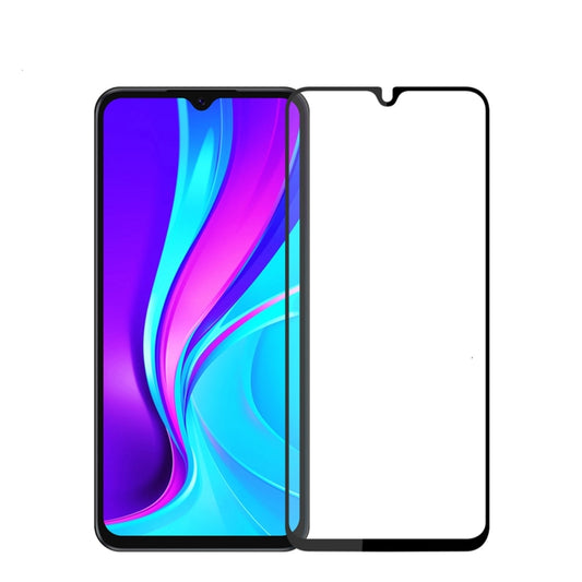 For Xiaomi Poco C40 MOFI 9H 2.5D Full Screen Tempered Glass Film(Black) -  by MOFI | Online Shopping UK | buy2fix