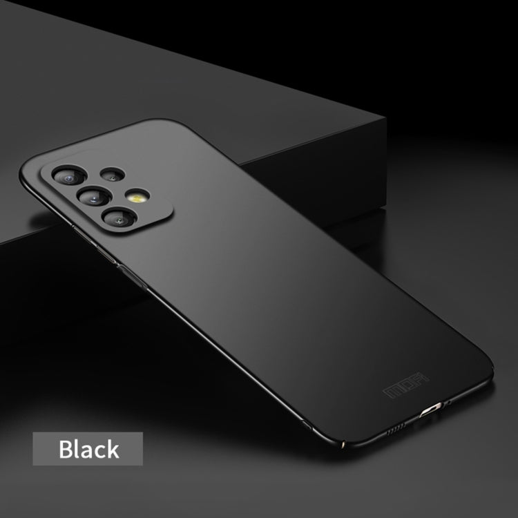 For Samsung Galaxy A33 5G MOFI Frosted PC Ultra-thin Hard Phone Case(Black) - Galaxy Phone Cases by MOFI | Online Shopping UK | buy2fix
