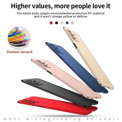 For Samsung Galaxy A33 5G MOFI Frosted PC Ultra-thin Hard Phone Case(Rose gold) - Galaxy Phone Cases by MOFI | Online Shopping UK | buy2fix