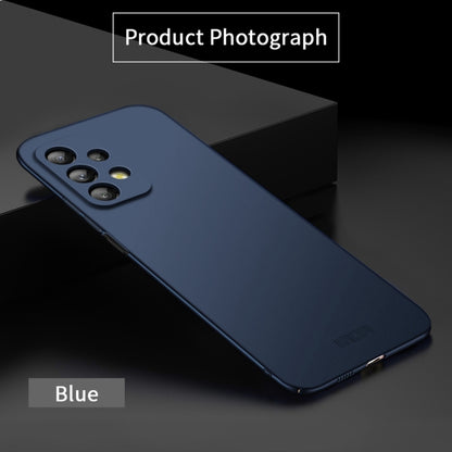 For Samsung Galaxy A53 5G MOFI Frosted PC Ultra-thin Hard Phone Case(Blue) - Galaxy Phone Cases by MOFI | Online Shopping UK | buy2fix