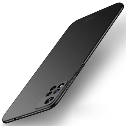 For Xiaomi Redmi Note 11 Pro 5G / Note 11 Pro+ 5G MOFI Frosted PC Ultra-thin Hard Phone Case(Black) by MOFI