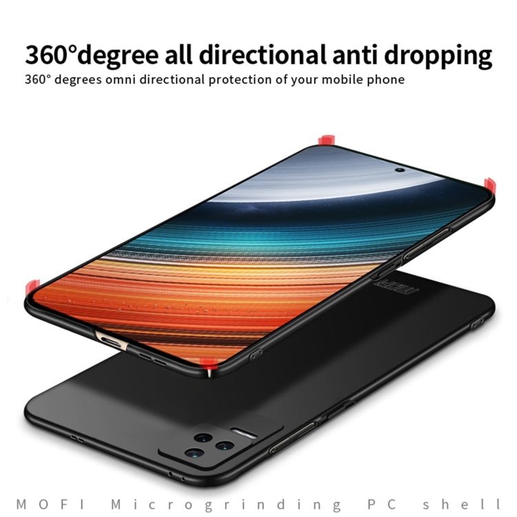For Xiaomi Redmi K40S MOFI Frosted PC Ultra-thin Hard  Phone Case(Red) - Xiaomi Cases by MOFI | Online Shopping UK | buy2fix