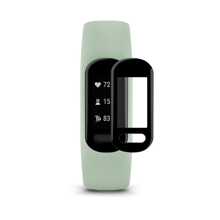 1 PC For Garmin Smart 5 ENKAY 3D Full Coverage Soft PC Edge + PMMA HD Screen Watch Film - Screen Protector by ENKAY | Online Shopping UK | buy2fix
