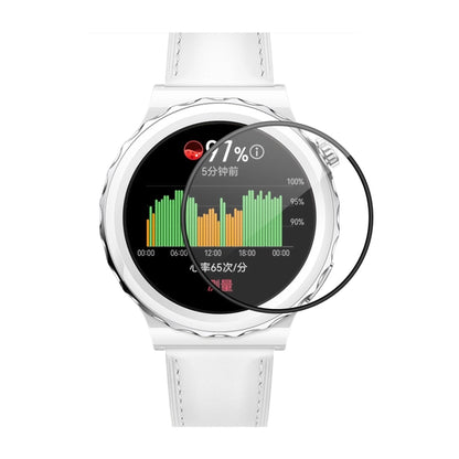 1 PC For Huawei Watch GT 3 Pro 43mm ENKAY 3D Full Coverage Soft PC Edge + PMMA HD Screen Watch Film - Screen Protector by ENKAY | Online Shopping UK | buy2fix