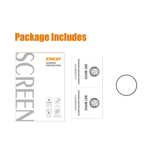 1 PC For Huawei Watch GT 3 Pro 43mm ENKAY 3D Full Coverage Soft PC Edge + PMMA HD Screen Watch Film - Screen Protector by ENKAY | Online Shopping UK | buy2fix