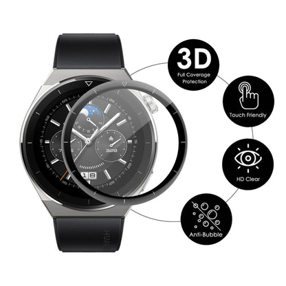 1 PC For Huawei Watch GT 3 Pro 46mm ENKAY 3D Full Coverage Soft PC Edge + PMMA HD Screen Watch Film - Screen Protector by ENKAY | Online Shopping UK | buy2fix