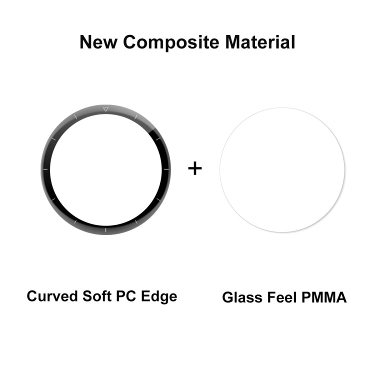 1 PC For Huawei Watch GT 3 Pro 46mm ENKAY 3D Full Coverage Soft PC Edge + PMMA HD Screen Watch Film - Screen Protector by ENKAY | Online Shopping UK | buy2fix