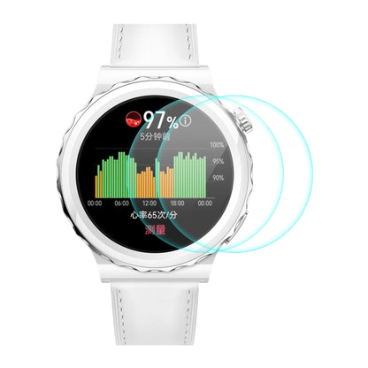 2 PCS For Huawei Watch GT 3 Pro 43mm ENKAY 0.2mm 9H Tempered Glass Screen Protector Watch Film - Screen Protector by ENKAY | Online Shopping UK | buy2fix