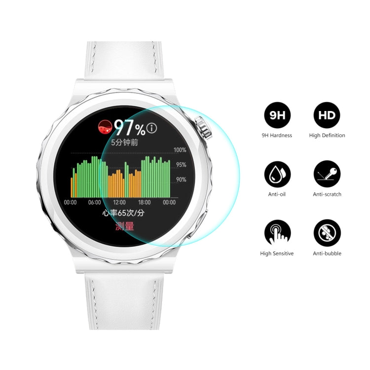 10 PCS For Huawei Watch GT 3 Pro 43mm ENKAY 0.2mm 9H Tempered Glass Screen Protector Watch Film - Screen Protector by ENKAY | Online Shopping UK | buy2fix