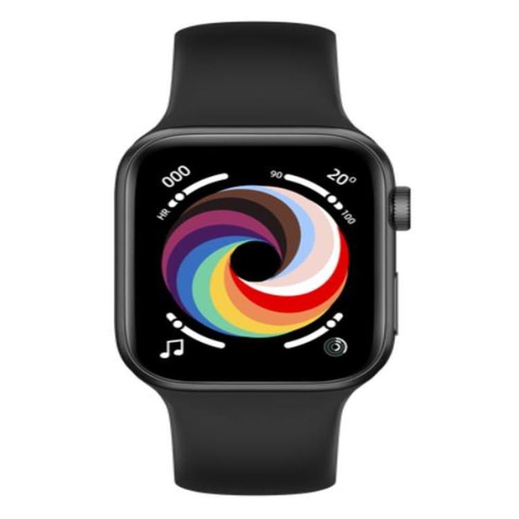 CT7 1.7 inch Color Screen Smart Watch,Support Heart Rate Monitoring/Blood Pressure Monitoring(Black) by buy2fix