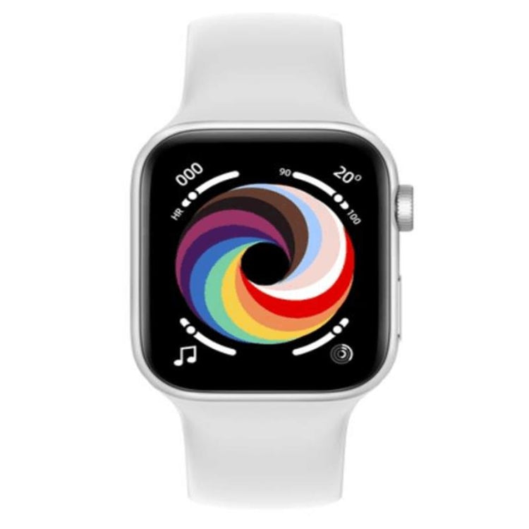CT7 1.7 inch Color Screen Smart Watch,Support Heart Rate Monitoring/Blood Pressure Monitoring(White) by buy2fix