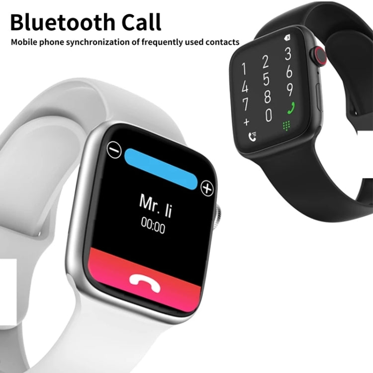 W7 1.8 inch Color Screen Smart Watch, Support Heart Rate Monitoring/Blood Pressure Monitoring(White) by buy2fix