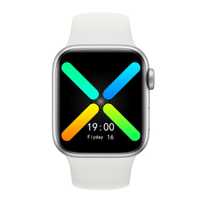 T500 Plus 1.54 inch Color Screen Smart Watch,Support Heart Rate Monitoring/Blood Pressure Monitoring(White) by buy2fix