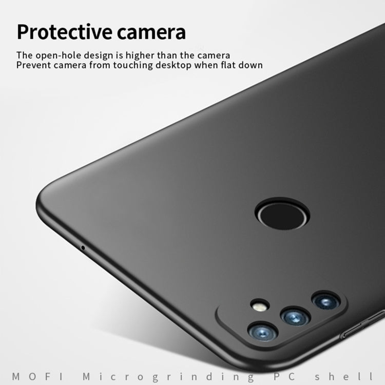 For OnePlus Nord N100 5G MOFI Frosted PC Ultra-thin Hard Case(Red) - OnePlus Cases by MOFI | Online Shopping UK | buy2fix