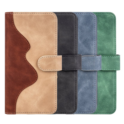 For Xiaomi 12 Stitching Horizontal Flip Leather Phone Case(Blue) by buy2fix