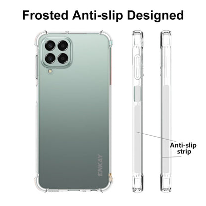 For Samsung Galaxy M33 5G ENKAY Clear TPU Shockproof Phone Case by ENKAY