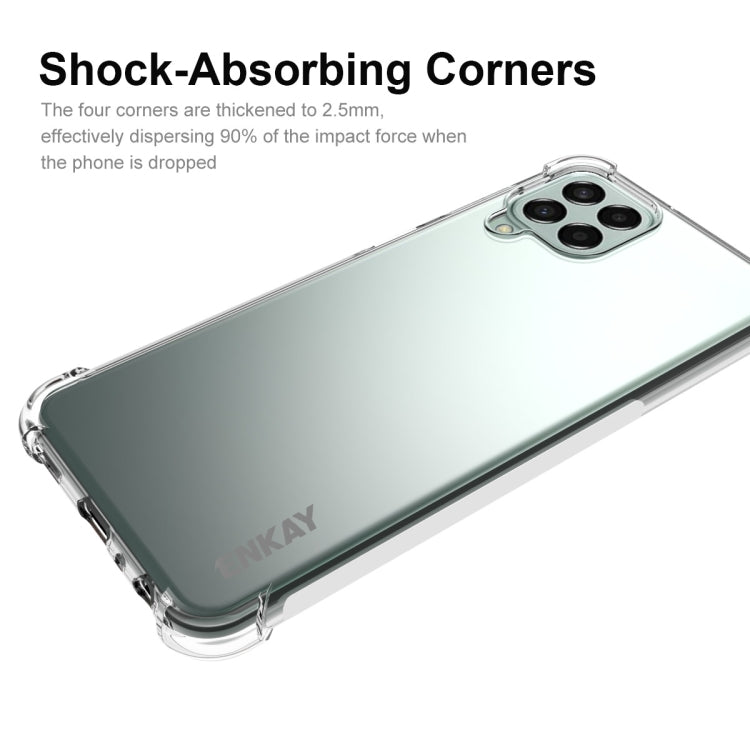For Samsung Galaxy M33 5G ENKAY Clear TPU Shockproof Phone Case by ENKAY