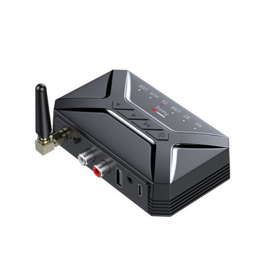 T-R22 External Antenna Long Distance 40m Bluetooth Audio Receiver Transmitter 2 in 1 - Audio Receiver Transmitter by buy2fix | Online Shopping UK | buy2fix