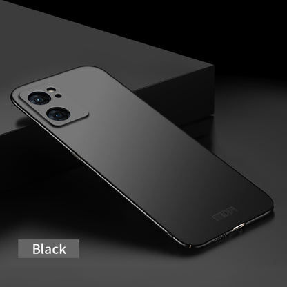 For OPPO Reno7 4G / F21 Pro 4G MOFI Frosted PC Ultra-thin Hard Case(Black) - OPPO Cases by MOFI | Online Shopping UK | buy2fix