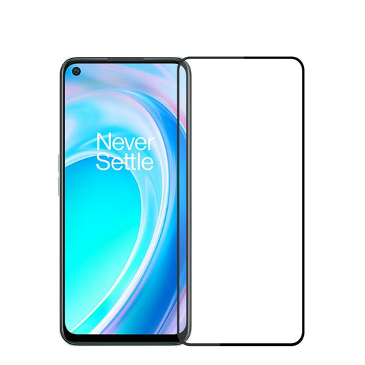 For OnePlus Nord CE2 Lite PINWUYO 9H 2.5D Full Screen Tempered Glass Film(Black) - OnePlus Cases by PINWUYO | Online Shopping UK | buy2fix