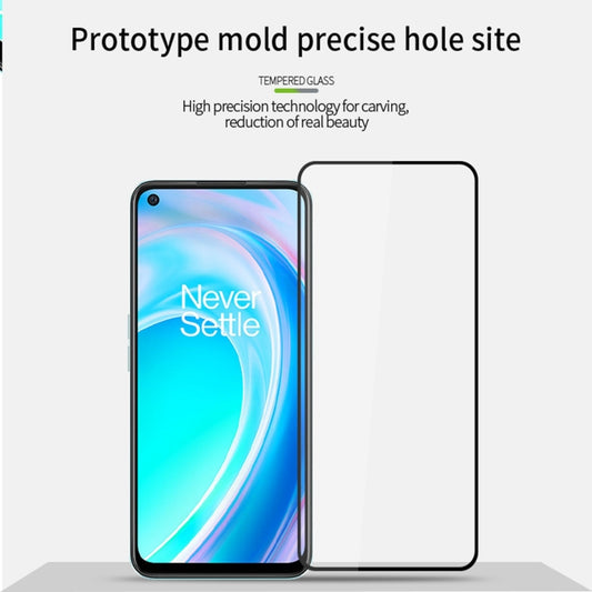For OnePlus Nord CE2 Lite PINWUYO 9H 2.5D Full Screen Tempered Glass Film(Black) - OnePlus Cases by PINWUYO | Online Shopping UK | buy2fix
